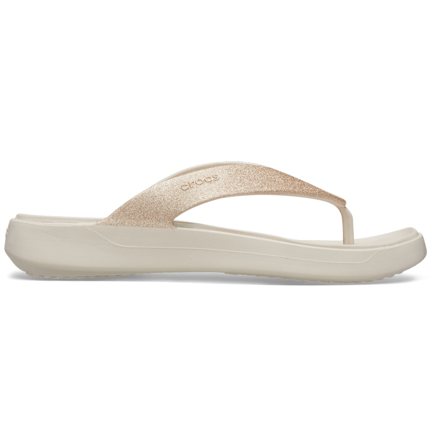Stucco Getaway Glitter Flip - Side - Crocs