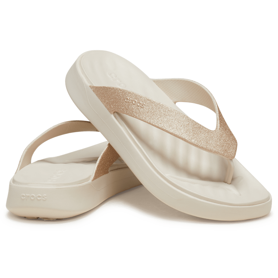 Stucco Getaway Glitter Flip - Pair - Crocs