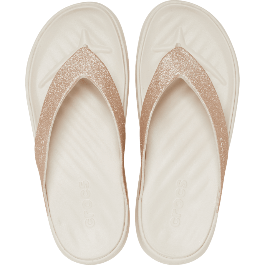 Stucco Getaway Glitter Flip - Top - Crocs