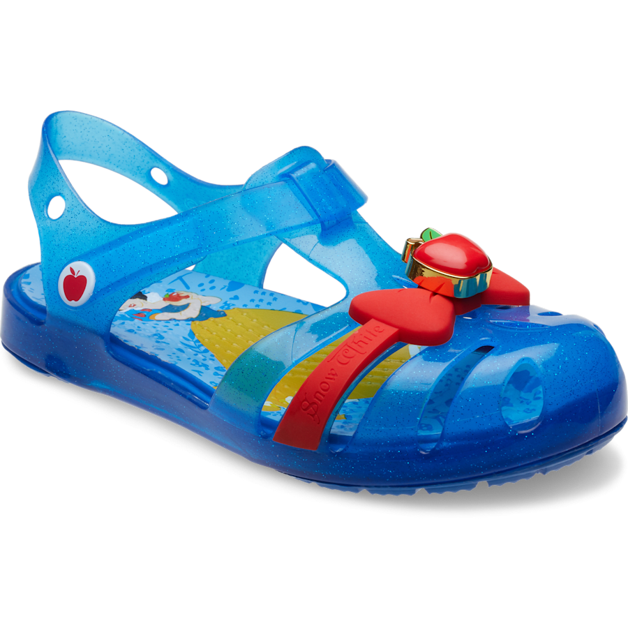 Bright Cobalt Toddlers' Snow White Isabella Sandal - Angle - Crocs