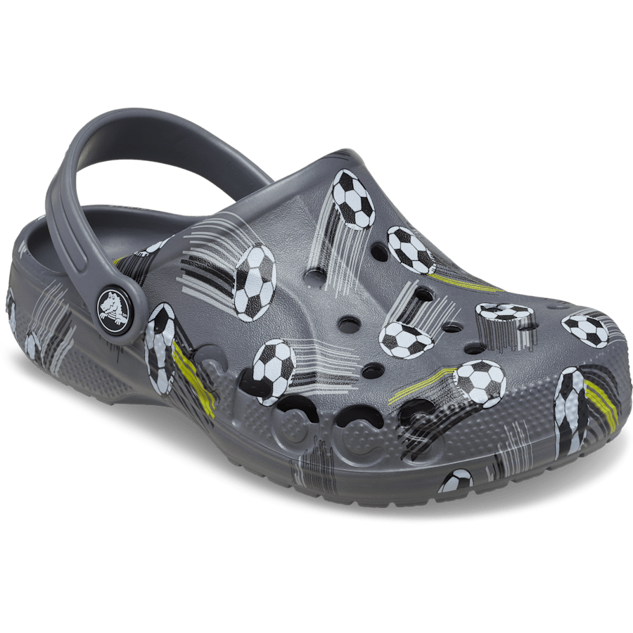 Colour Kids' Baya Seasonal Printed Clog - Angle - Crocs
