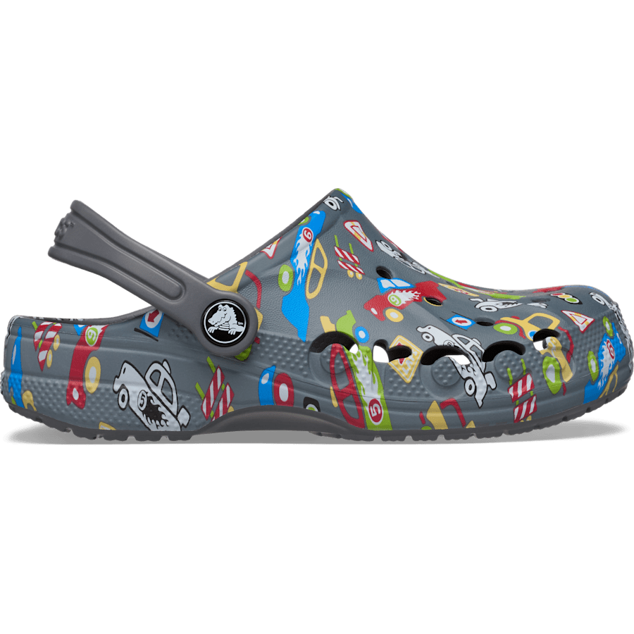 Colour Kids' Baya Seasonal Printed Clog - Side - Crocs