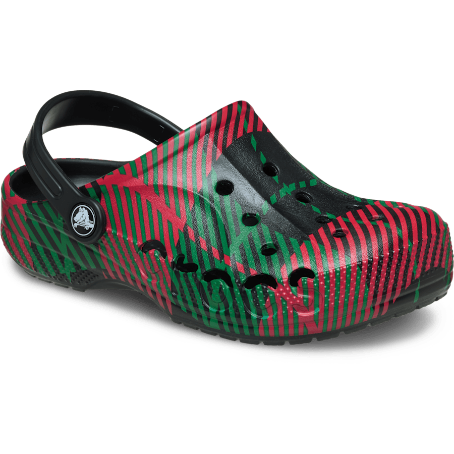 Colour Kids' Baya Seasonal Printed Clog - Angle - Crocs
