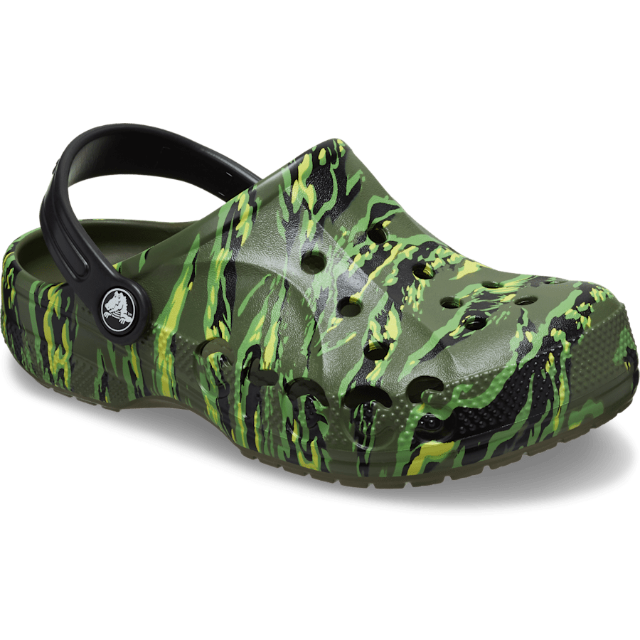 Colour Kids' Baya Seasonal Printed Clog - Angle - Crocs