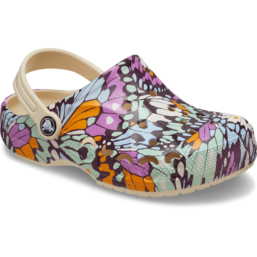 Colour Toddlers’ Baya Seasonal Printed Clog - Angle - Crocs