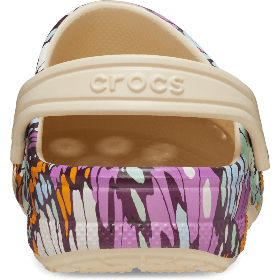 Colour Toddlers’ Baya Seasonal Printed Clog - Back - Crocs