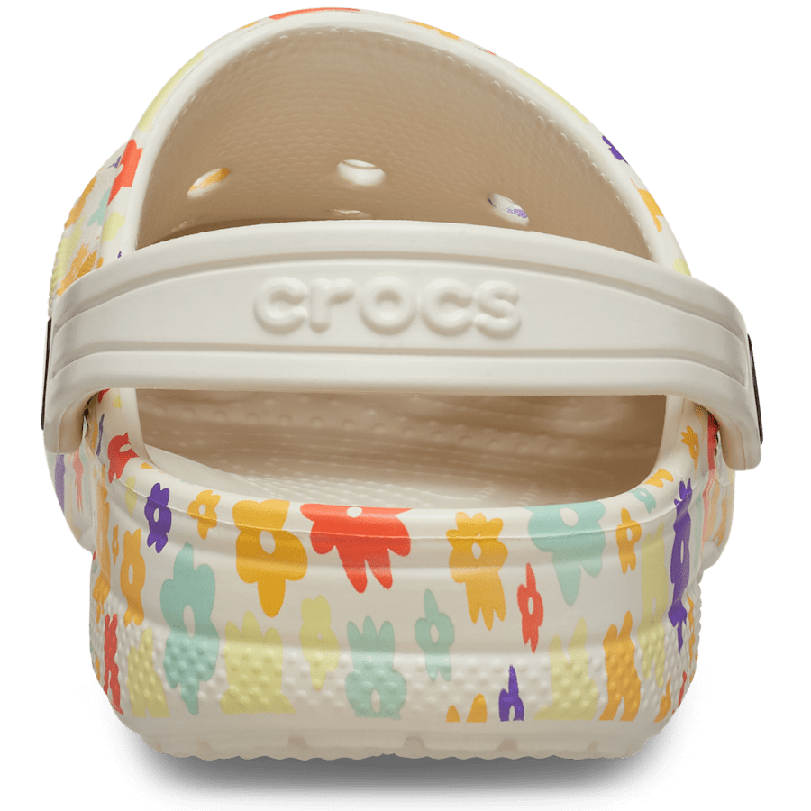 Colour Toddlers’ Baya Seasonal Printed Clog - Back - Crocs