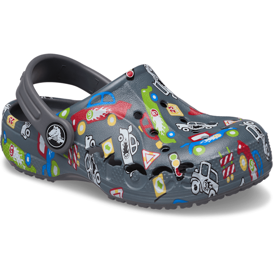 Colour Toddlers’ Baya Seasonal Printed Clog - Angle - Crocs