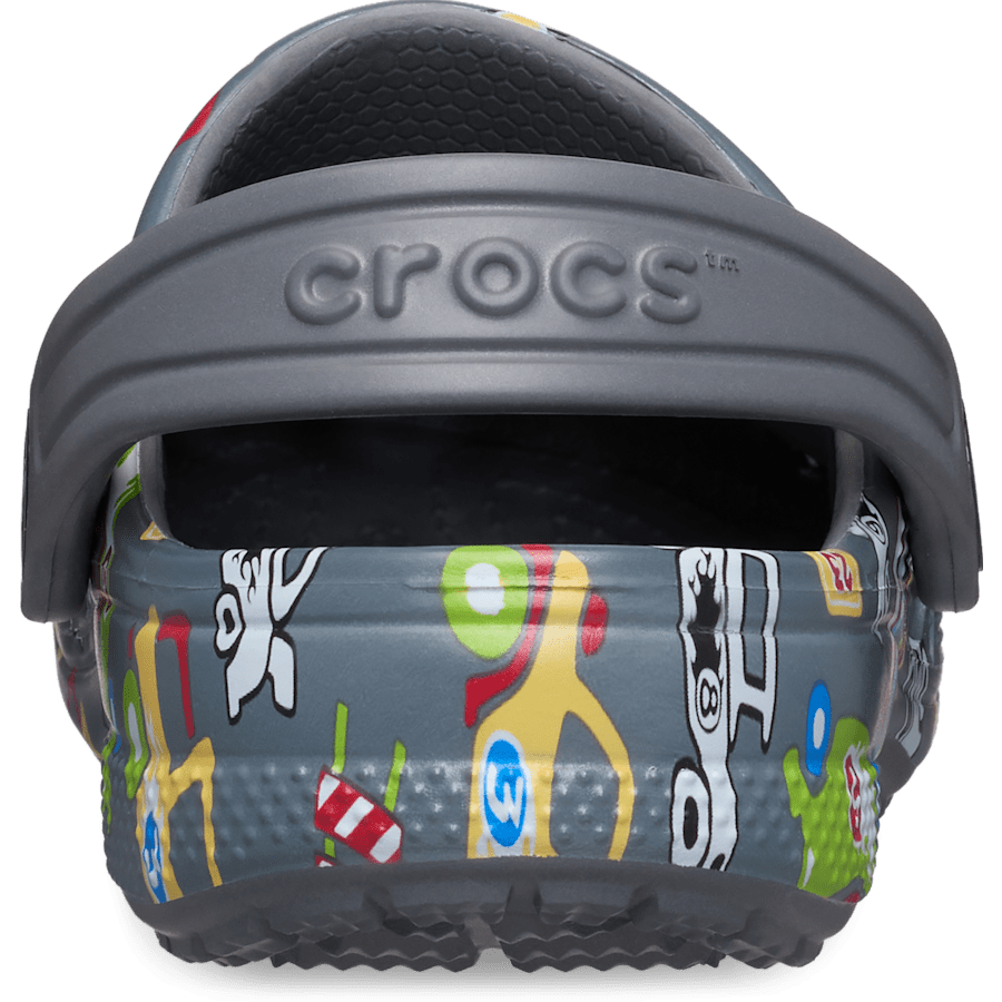 Colour Toddlers’ Baya Seasonal Printed Clog - Back - Crocs