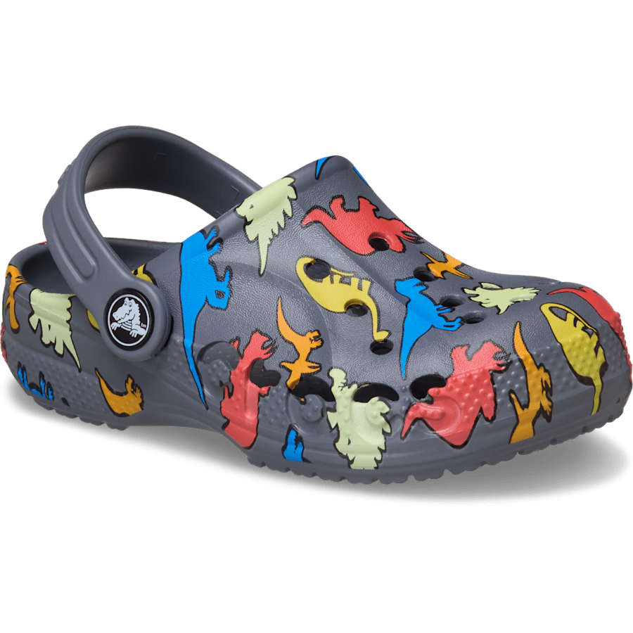 Colour Toddlers’ Baya Seasonal Printed Clog - Angle - Crocs