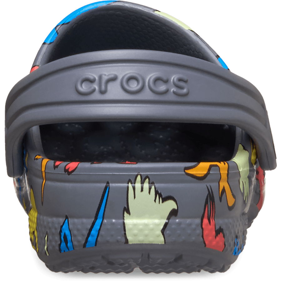 Colour Toddlers’ Baya Seasonal Printed Clog - Back - Crocs
