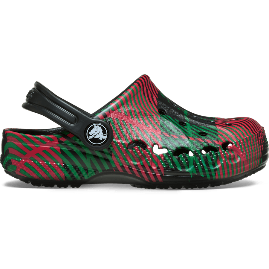 Colour Toddlers’ Baya Seasonal Printed Clog - Side - Crocs