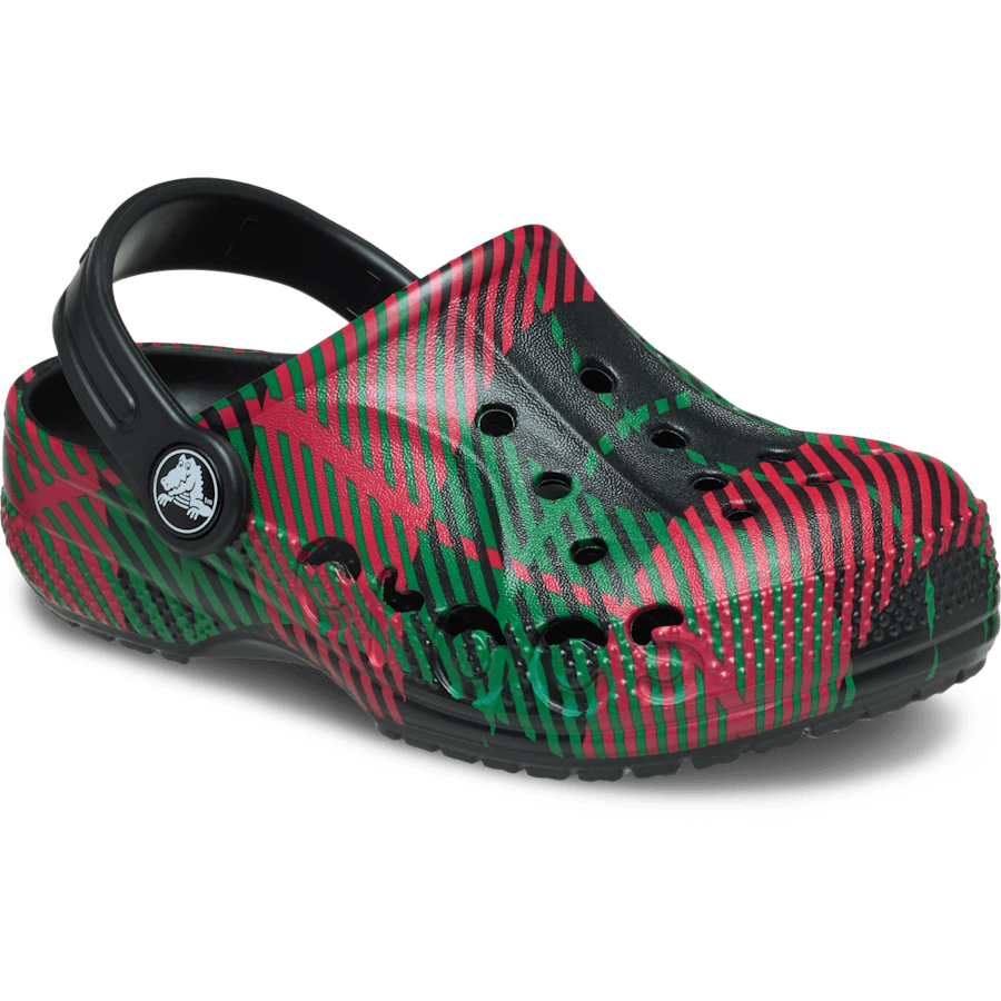 Colour Toddlers’ Baya Seasonal Printed Clog - Angle - Crocs
