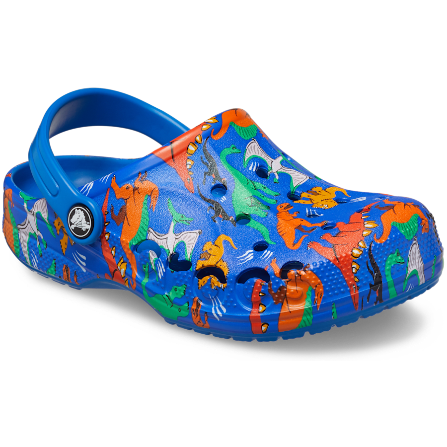 Colour Toddlers’ Baya Seasonal Printed Clog - Angle - Crocs