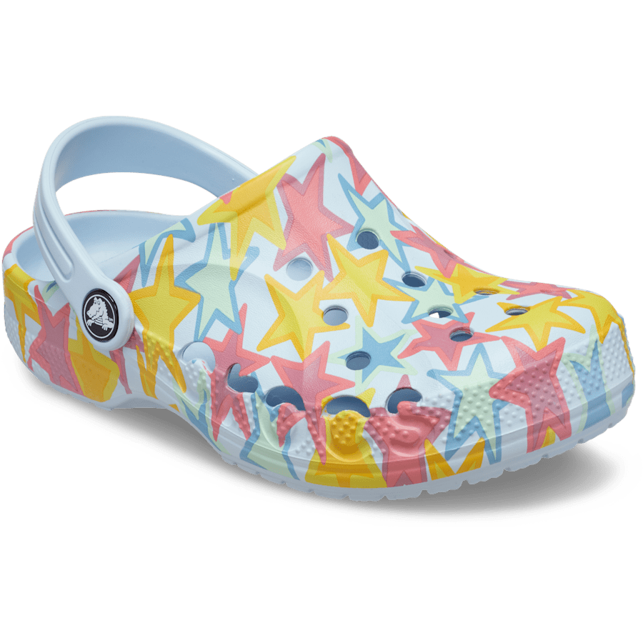 Colour Toddlers’ Baya Seasonal Printed Clog - Angle - Crocs