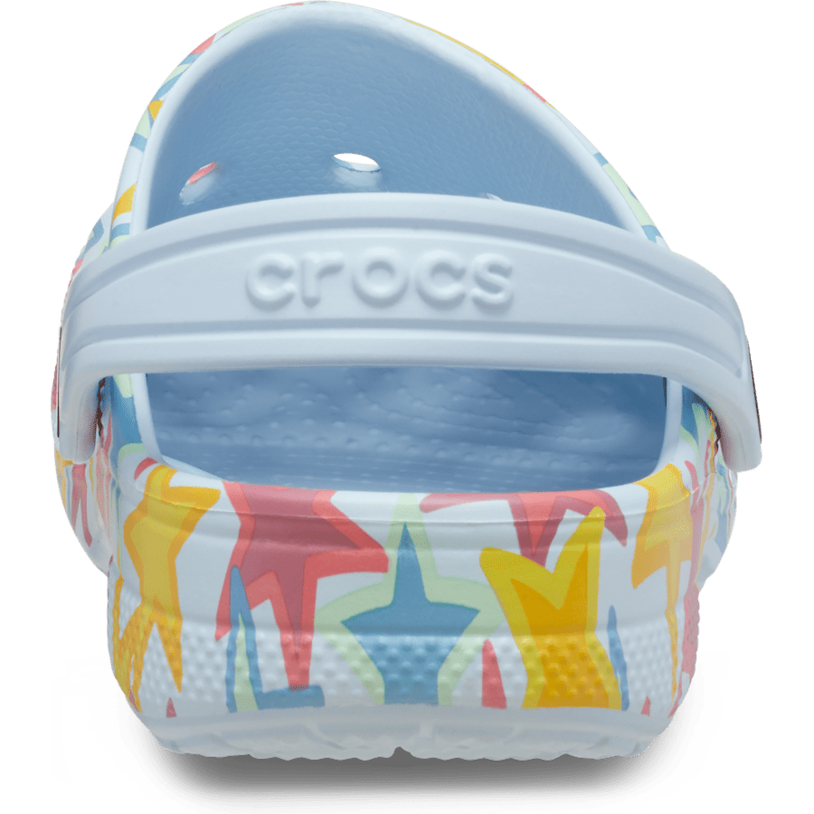 Colour Toddlers’ Baya Seasonal Printed Clog - Back - Crocs