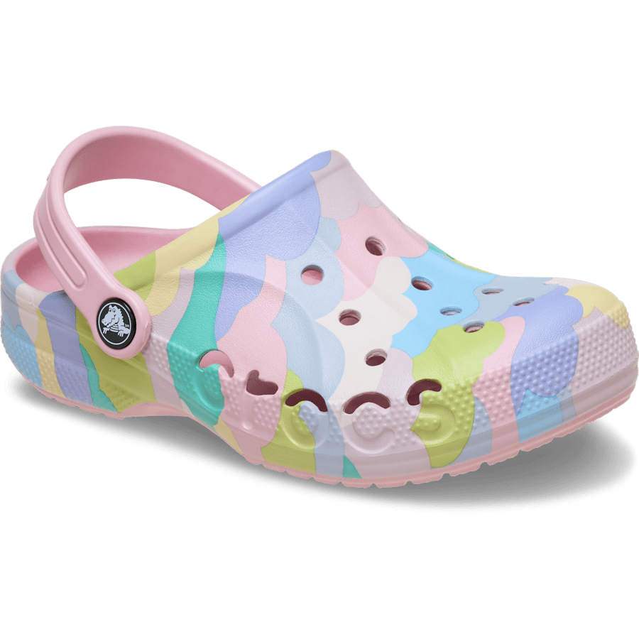 Colour Toddlers’ Baya Seasonal Printed Clog - Angle - Crocs