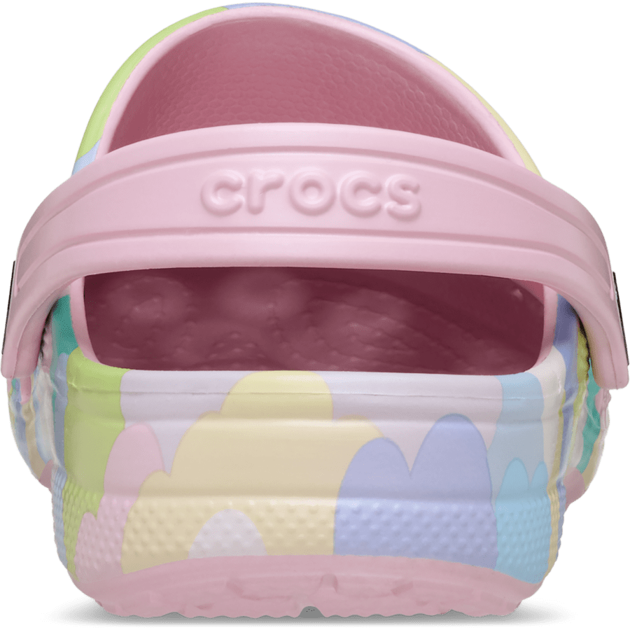 Colour Toddlers’ Baya Seasonal Printed Clog - Back - Crocs