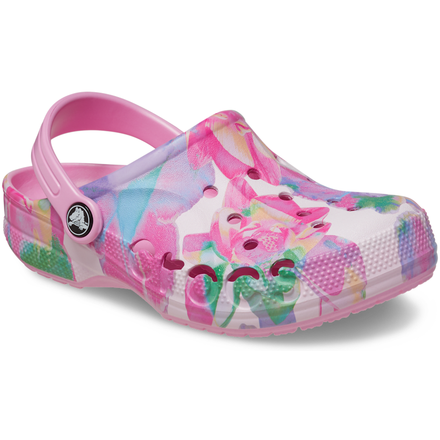 Colour Toddlers’ Baya Seasonal Printed Clog - Angle - Crocs
