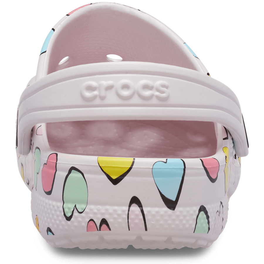 Colour Toddlers’ Baya Seasonal Printed Clog - Back - Crocs