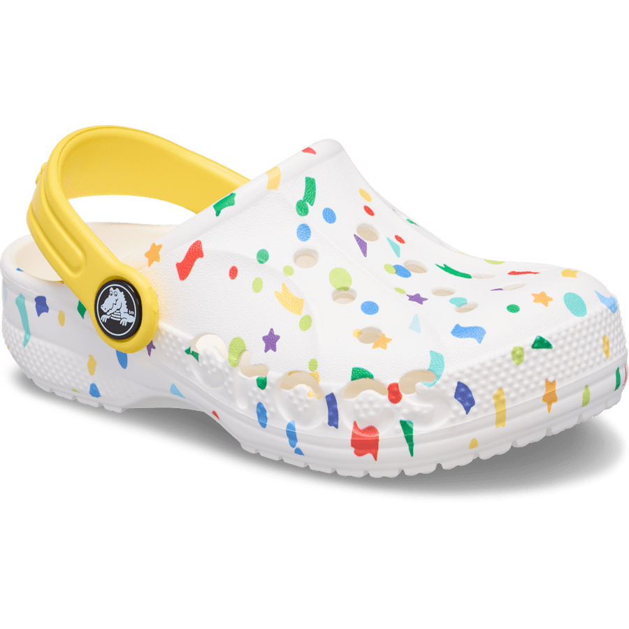 Colour Toddlers’ Baya Seasonal Printed Clog - Angle - Crocs