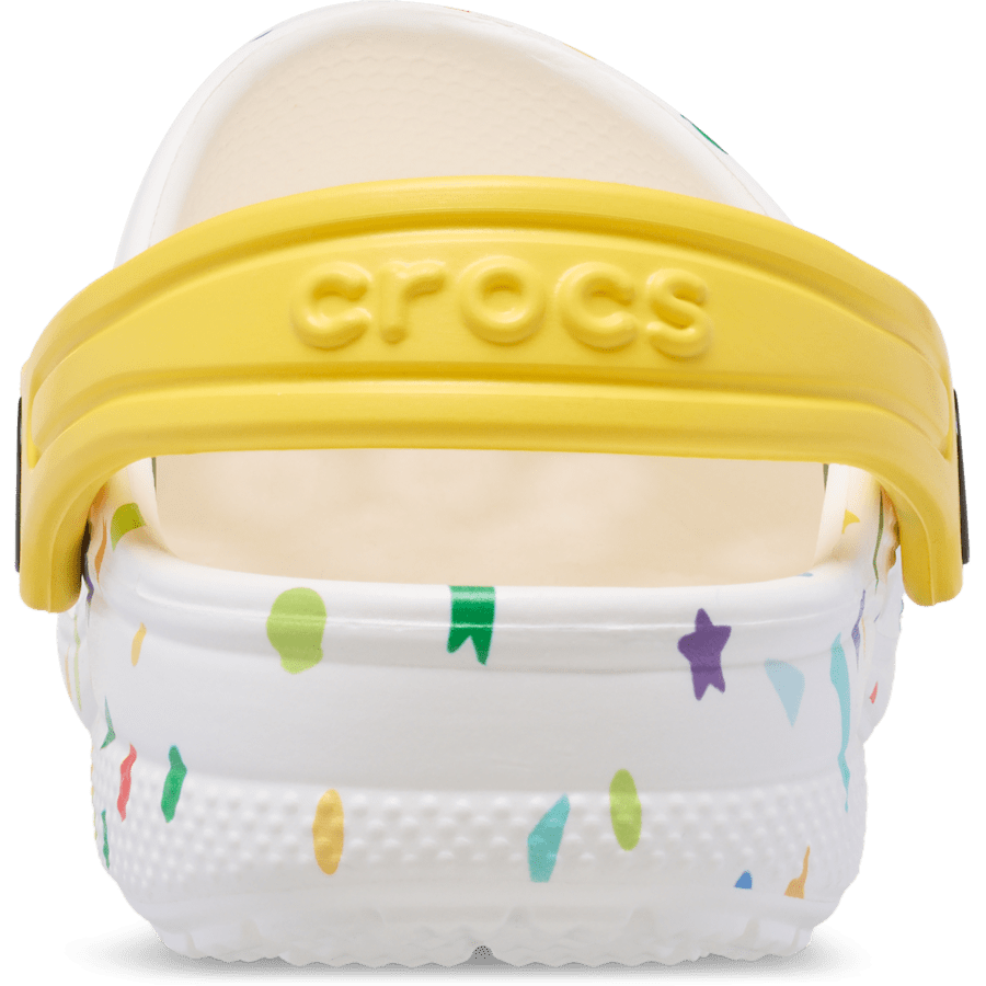 Colour Toddlers’ Baya Seasonal Printed Clog - Back - Crocs
