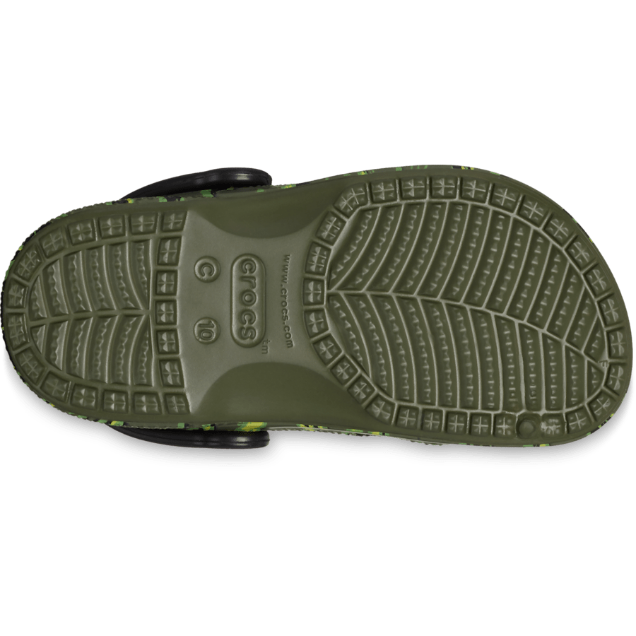 Colour Toddlers’ Baya Seasonal Printed Clog - Bottom - Crocs