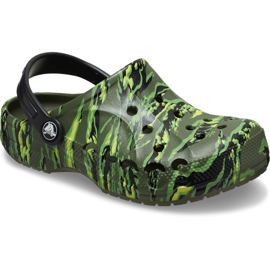 Colour Toddlers’ Baya Seasonal Printed Clog - Angle - Crocs