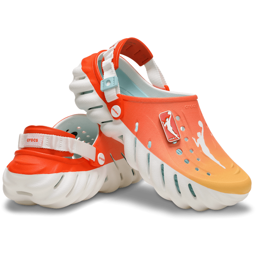White WNBA Echo Clog - Pair - Crocs
