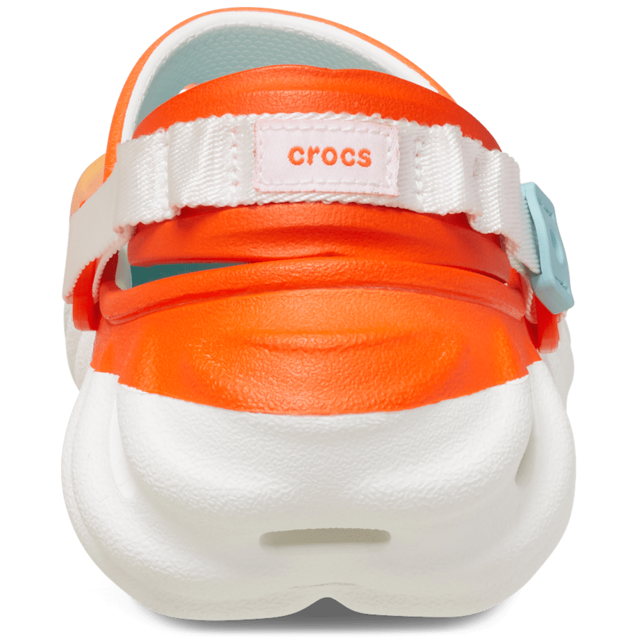 White WNBA Echo Clog - Back - Crocs
