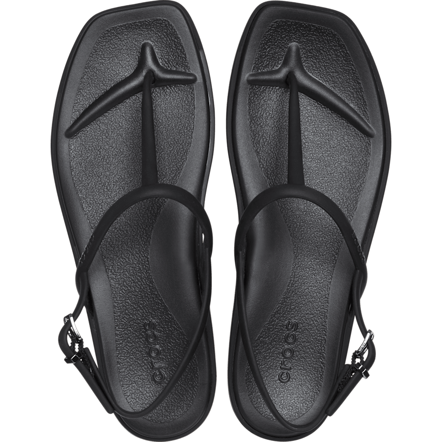 Black Women's Miami Thong Flip - Top - Crocs