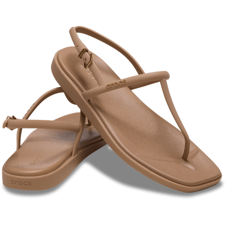 Milk Chocolate Women's Miami Thong Flip - Pair - Crocs