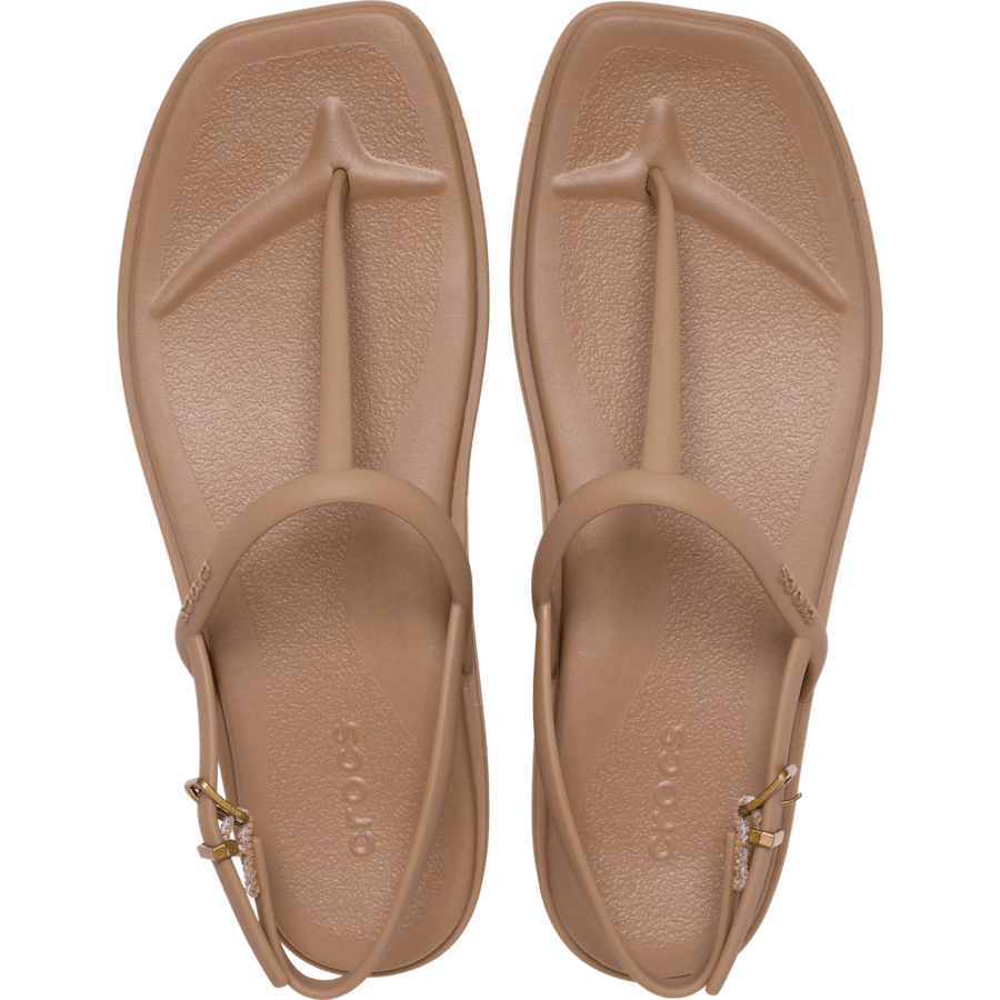 Milk Chocolate Women's Miami Thong Flip - Top - Crocs