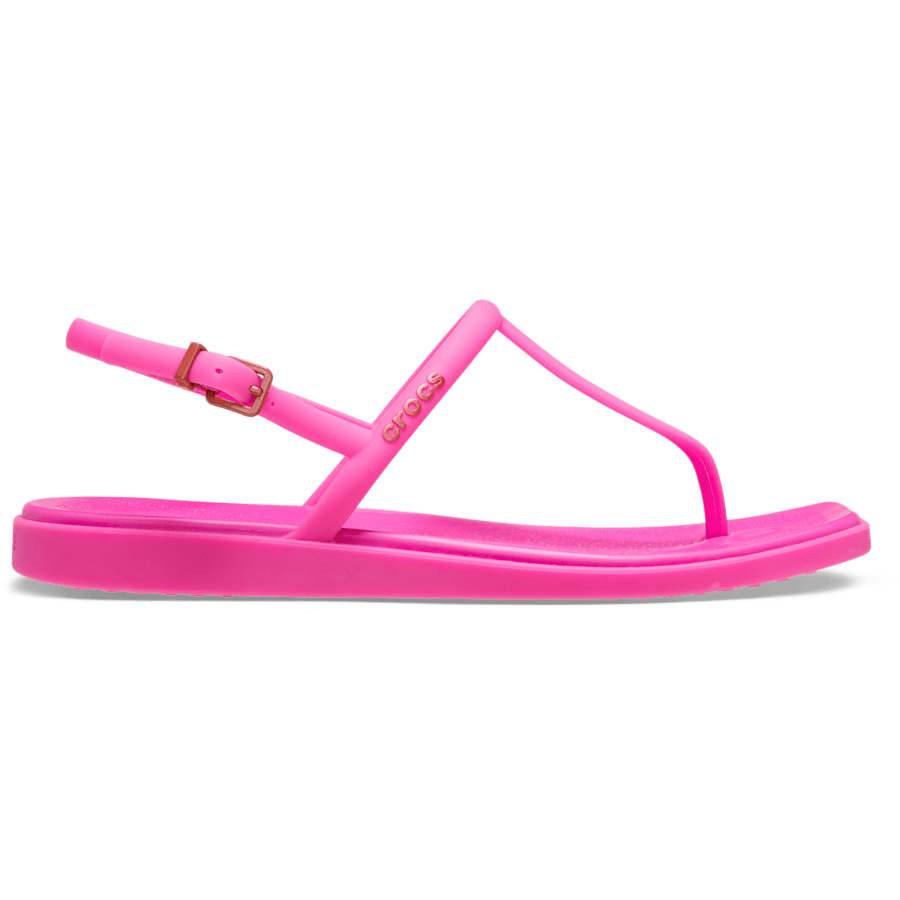 Pink Crush Women's Miami Thong Flip - Side - Crocs