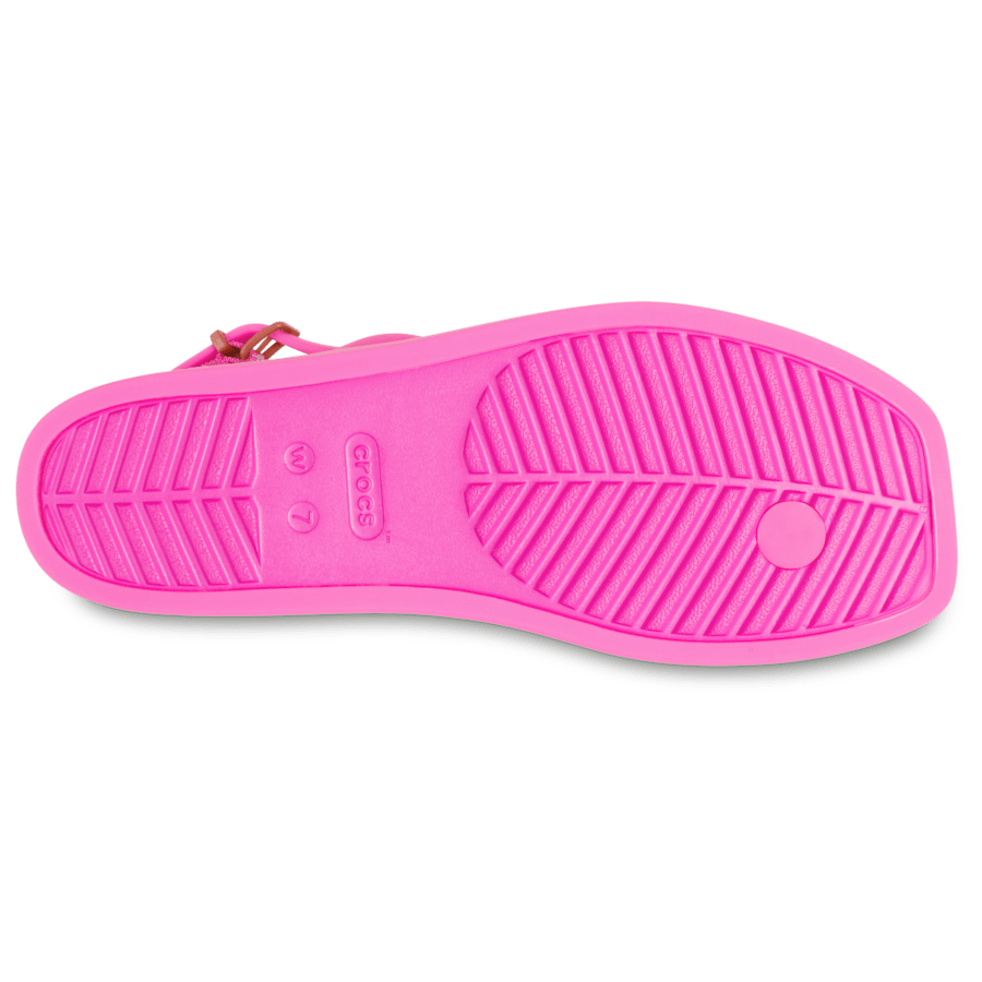 Pink Crush Women's Miami Thong Flip - Bottom - Crocs