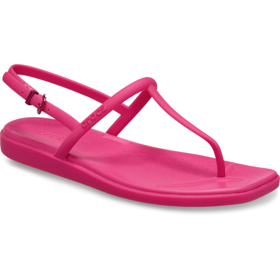 Dragon Fruit Women's Miami Thong Flip - Angle - Crocs