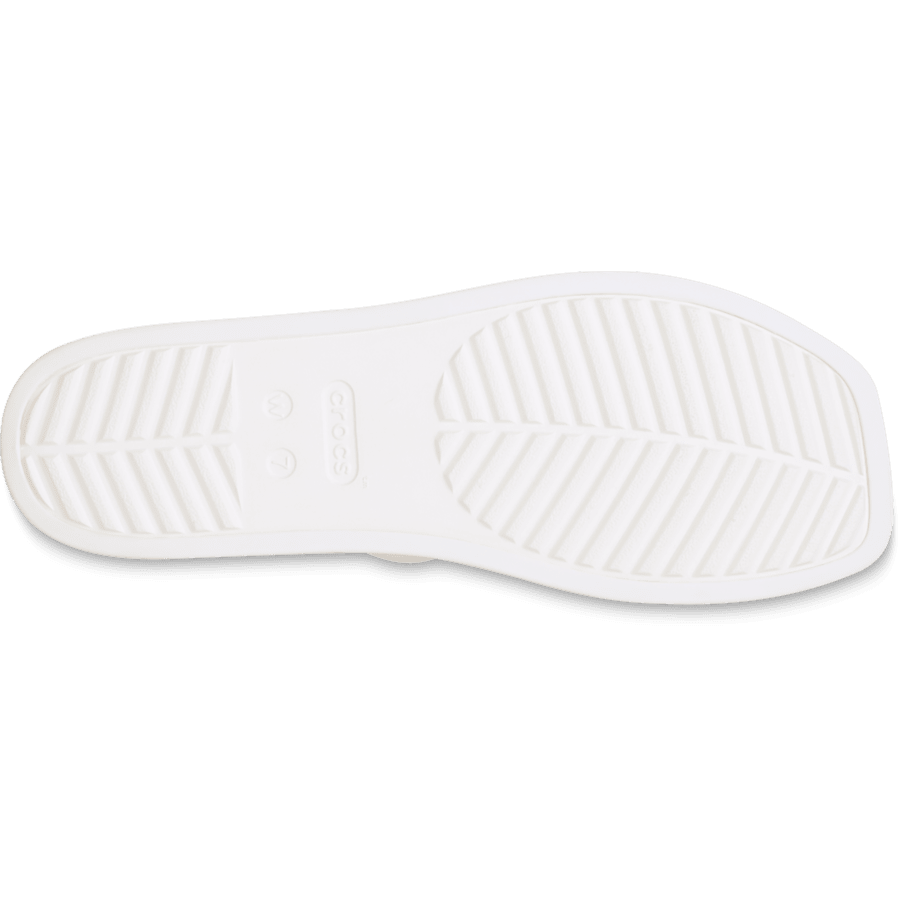 Chalk Miami Two Strap Sandal - Bottom - Crocs