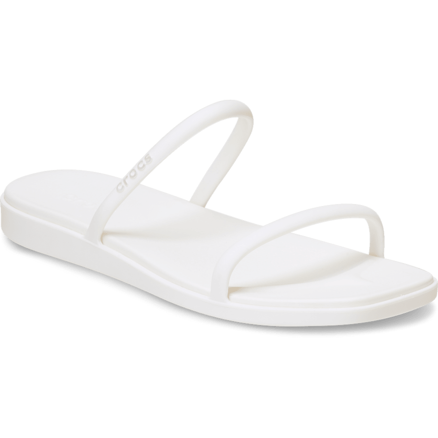 Chalk Miami Two Strap Sandal - Angle - Crocs