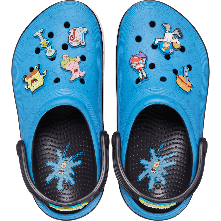 Black Kids' SpongeBob Off Court Clog - Top - Crocs