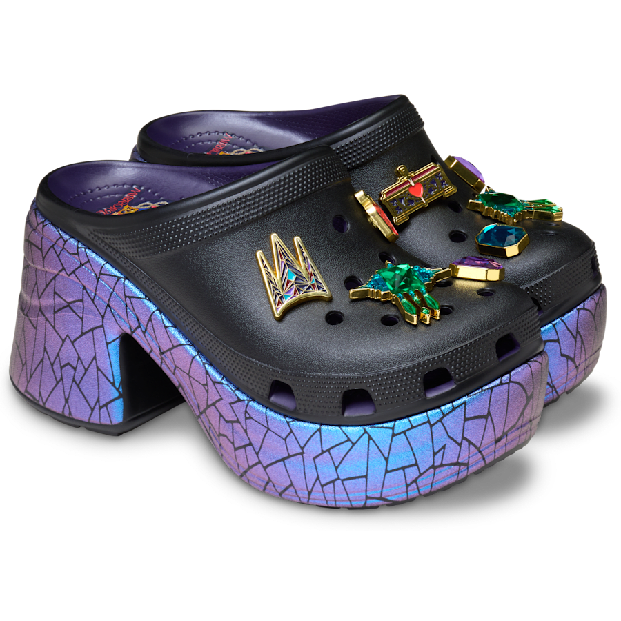 Black Disney Evil Queen Siren Clog - Pair - Crocs
