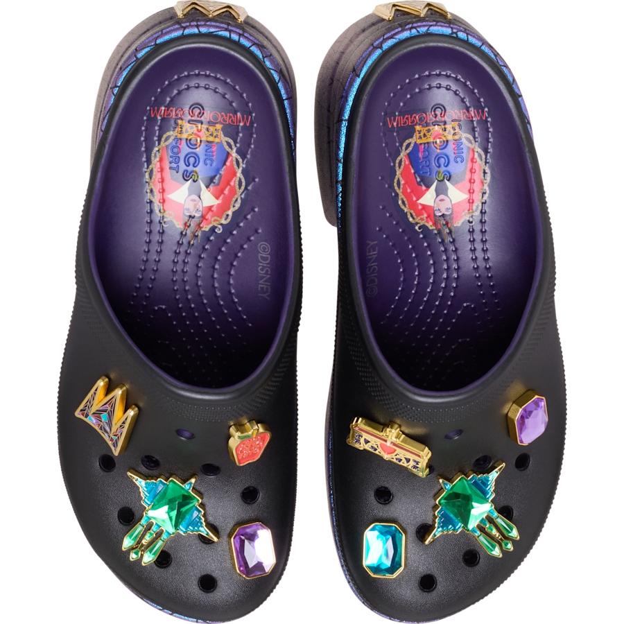 Black Disney Evil Queen Siren Clog - Top - Crocs