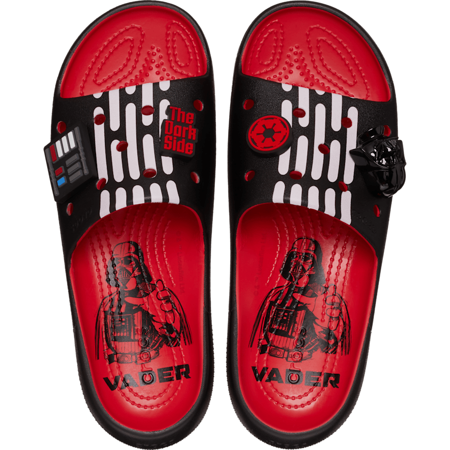 Varsity Red STAR WARS™ Darth Vader Classic Slide - Side - Crocs