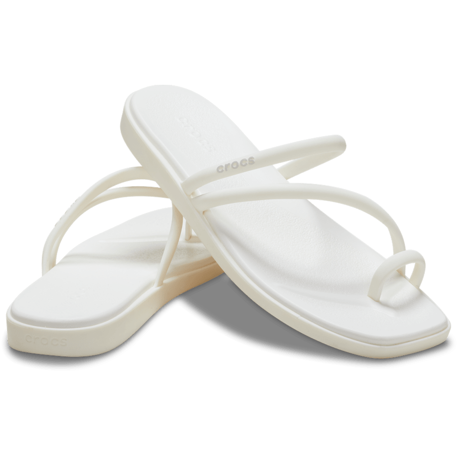 Chalk Miami Toe Loop Sandal - Pair - Crocs