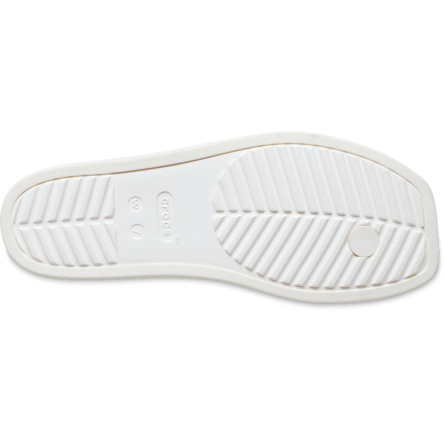 Chalk Miami Toe Loop Sandal - Bottom - Crocs