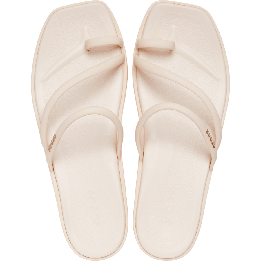 Dew Women's Miami Toe Loop Sandal - Top - Crocs