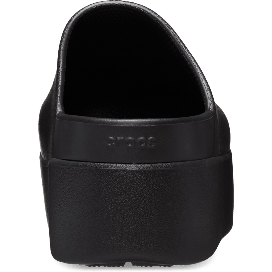 Black Dylan Platform Clog - Back - Crocs