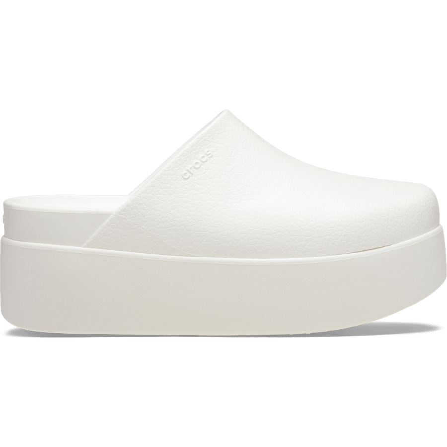Chalk Dylan Platform Clog - Side - Crocs