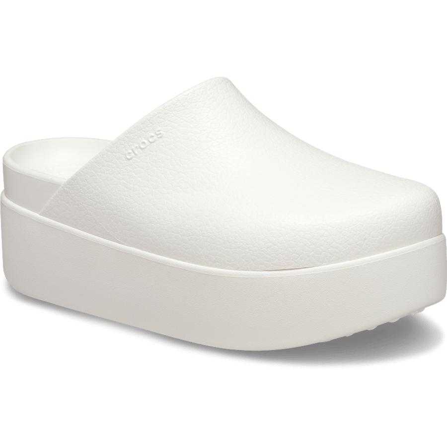 Chalk Dylan Platform Clog - Angle - Crocs