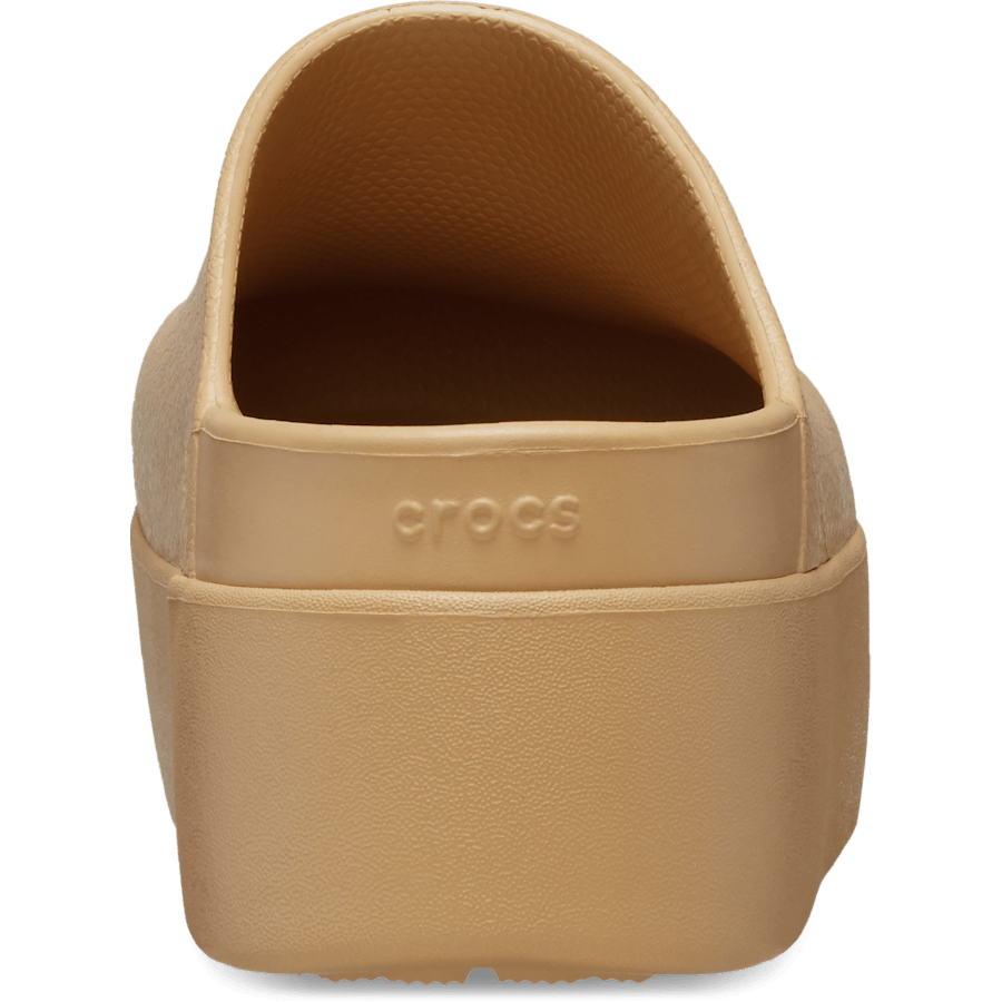 Wheat Dylan Platform Clog - Back - Crocs