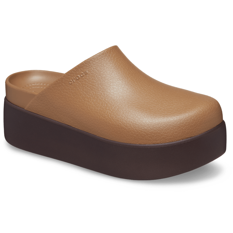 Sepia Dylan Platform Clog - Angle - Crocs